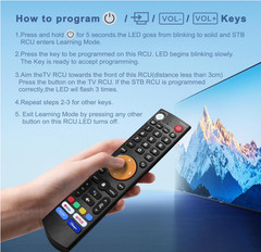 Replacement Learning Bluetooth Voice Remote Control fit for vSeeBox V3 Plus/P…
