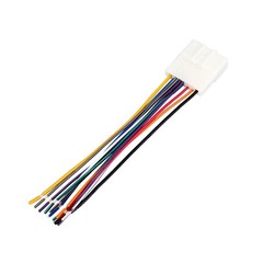 20 Pin 70-7552 Car Stereo CD Player Power and 4-Speaker Wiring Harness Adapte…