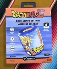 Dragon Ball Z Wireless Speaker with Built In Mic and Radio Bluetooth Speaker NIB