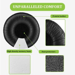 70mm Ear Pads for Sony Headphones, Replacement Ear Cushions Fits for Sony MDR…