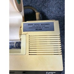 Vintage Canon P21-D Desktop Printing Calculator with Cover Made in Japan 120V