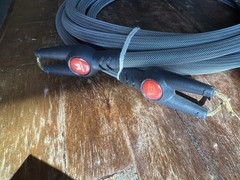 Monster THX Certified Braided Gray 12 AWG Speaker Cables 14’ Length