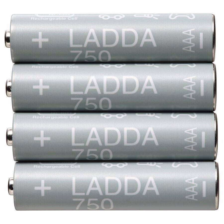 Ikea Rechargeable Battery Batteries Clock Battery LADDA AAA NIB – Free Shipping!