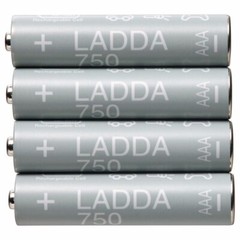 Ikea Rechargeable Battery Batteries Clock Battery LADDA AAA NIB – Free Shipping!