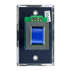 SAG0242 Saga Elite™ Stainless Steel Volume Control Wall Plate (100W, 25 & 70.7V)