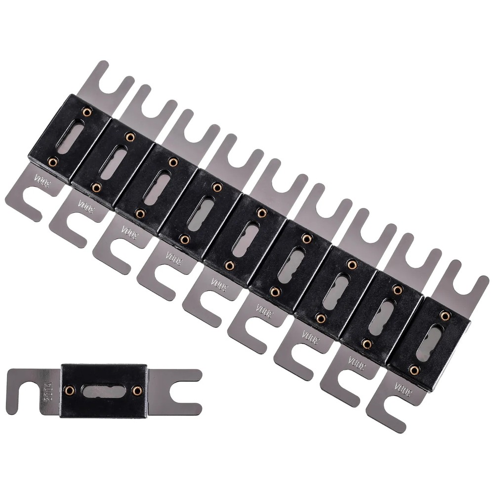 NEW SKAR AUDIO 300 AMP ANL NICKEL PLATED FUSES (10 PACK) – SK300A-ANL-10PK