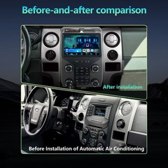For Ford F150 2009-2014 Apple Carplay Android 15 Car Stereo Radio WiFi GPS Navi