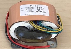 50W R-core Transformer Tube Amplifiers 115V-50/60Hz x2 6.3V1A 6.3V2A 285-0-285V