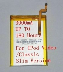✅LOT 3000mAh Battery Upgrade replacement for iPod Classic 6 7 Video 5 5.5 Thin✅