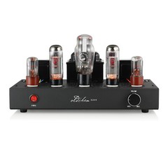 EL34 Hi-Fi Audio Stereo Vacuum Tube Amplifier Single-end Class A Power Amp Black