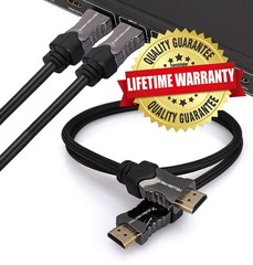 Short HDMI Cable 4K 3 ft 18Gbps High Speed HDMI 2.0 Cable 3D HDR HDCP2.2 Lot