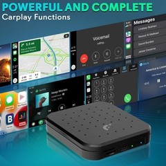 Pyle Wireless Carplay & Android System iA Box – 4GB RAM 64GB ROM (Black)