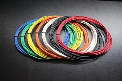 16 GAUGE WIRE 7 COLORS 5 FT EA PRIMARY AWG STRANDED COPPER POWER CAR BATTERY 12V