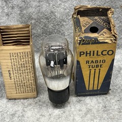 NOS PHILCO 6A3 RADIO TUBE TESTED 119% SPRING FILAMENTS