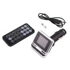 Car Bluetooth FM Radio Transmitter Part Cigarette Lighter Radio Music Adapter