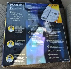Casio Phonemate Tc-920 Phone And Answering Machine Combo New In Box Vintage