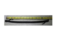 AT&T Phone Handset Cord 100 130 146 500 702 2500 2702 554 2554 Curly Black 9Ft