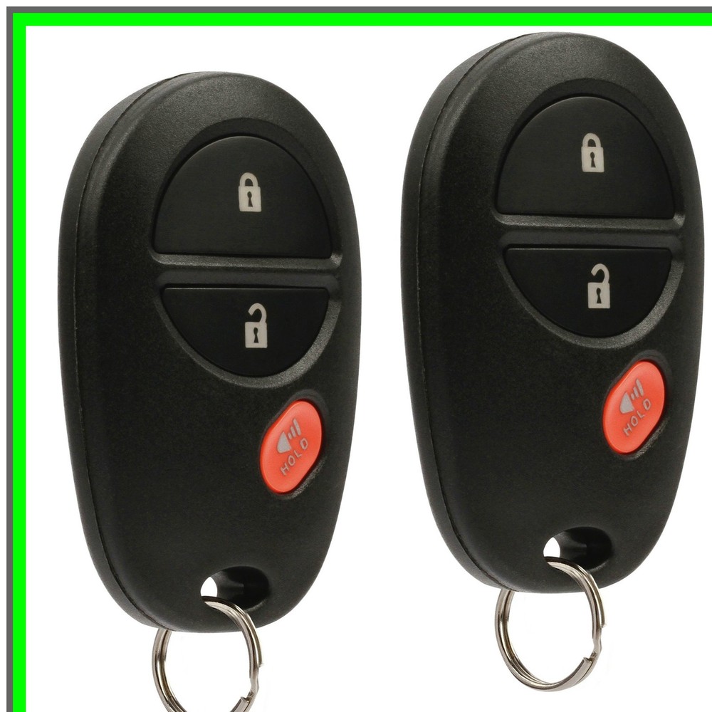 Keyless Entry Remote Fob Set for Toyota Tacoma Tundra Sienna Sequoia Highlander