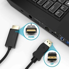 6FT Display Port DP to HDMI Cable Adapter Converter Audio Video PC HDTV LOT