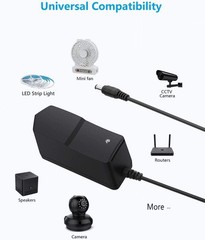 5V 2A Power Supply Adapter, AC to DC 5V Power Adapter Cord, 100-240V 50-60Hz AC