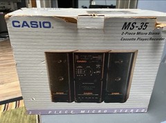 Casio MS-35 Micro Stereo Cassette Player(Brand New)(COLLECTORS ITEM) RARE