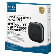 eufy SmartTrack Link, 2-Pack, iOS Only, E87B0011-4, Black, Brand New