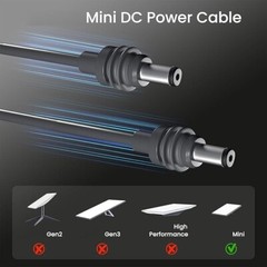 Starlink Mini Power Cable Waterproof DC Extension Cord(3ft, 10ft, 16ft) USA SHIP