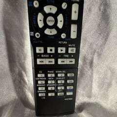 Pioneer AXD7692 Remote Control Black Audio/Video Device Controller MPN AXD7692