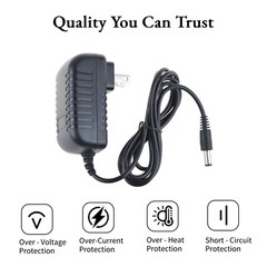 5V 2A Adapter Versatile Charger Cord with 10 Plugs USB Hub TV Box Tablet Camera