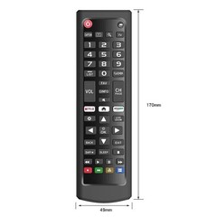Anti-Slip Silicone LG Remote Control Cover Glow In Dark TV Remote Luminous Case