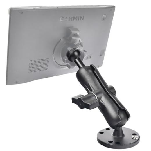 Aluminum GPS Mount with 22mm Ball Connector, Compatible with Garmin
