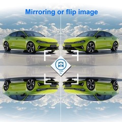 Solar Magnetic Wireless Backup Camera 1080P Monitor TouchScreen Car Truck Camper