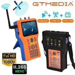 V8 Pro DVB-T/T2/C DVB-S/S2X Digital Signal Finder Terrestrial Satellite Meter US