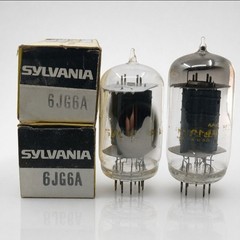 LOT OF 2 NOS SYLVANIA 6JG6A/6JT6A/6JR6/TESTED WORKING