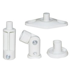 2 New White Universal/Bose Wall or Ceiling Speaker Mounts Brackets