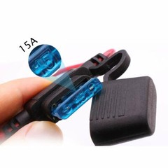 Fuse Holder In-Line Waterproof Auto ATC Blade 10A/15A/30A/40A 10AWG Wire