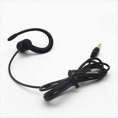 Single Side Earbud Headphones Stereo In-Ear Earphone Removable Hook Earphone for
