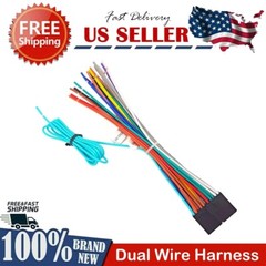 New Wire Harness for DUAL XDVD136BT Car Radio 20 Pin Replacement Part