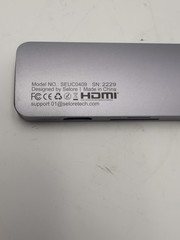 Selore & S-Global USB C Hub to HDMI (2) + USB 3.0 (3) + SD + Micro SD + USB C