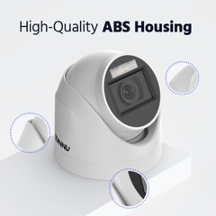 ANNKE 5MP 4IN1 Full Color Night Vision CCTV Security Camera Audio Recording IP67