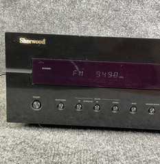 Sherwood RD-5405 5.1 Channel A/V Receiver Audio Video Tested Used