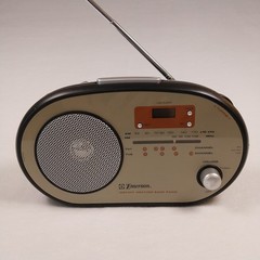 Emerson AM FM Weather Band Radio RP1103 tested and works AC or battery power