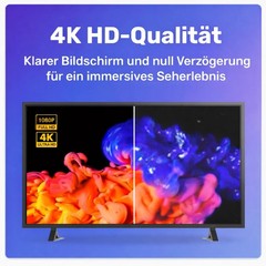 Smart TV Stick – 4K HDMI Streaming | No Subscription Fees | All Channels