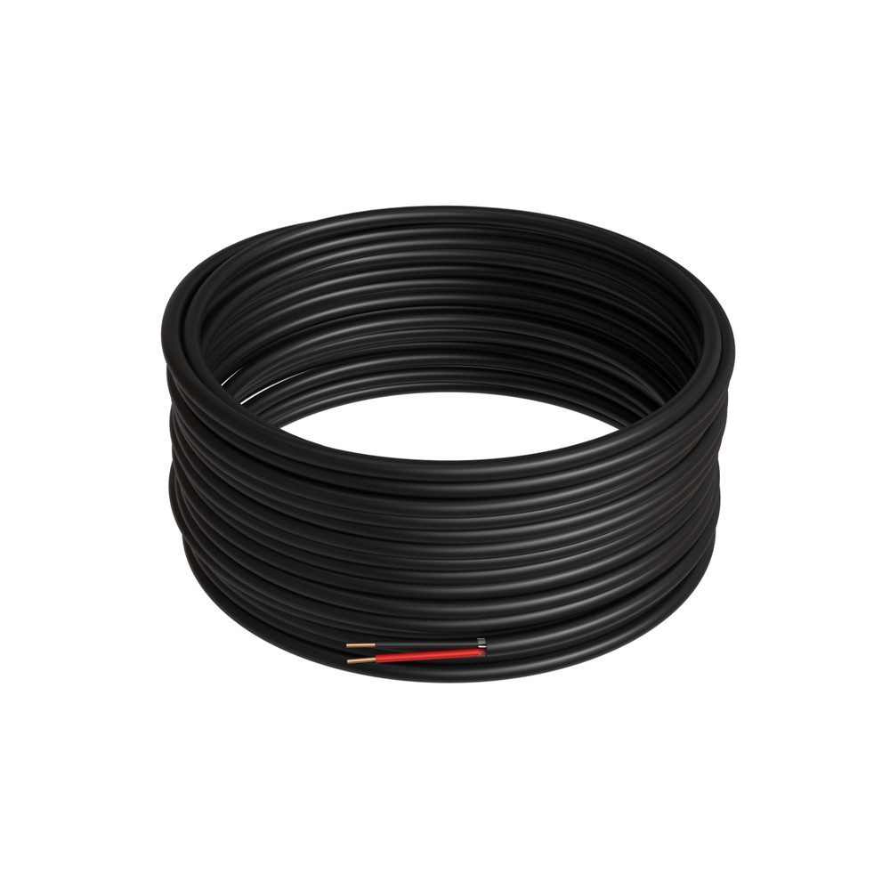 Outdoor Alarm Cable 500ft Solid CL2 Rated 18/2 AWG CCA Security Wire