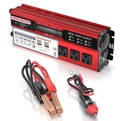 6000W LCD Car Power Inverter DC 12V To AC 110V Pure Sine Wave Solar Converter
