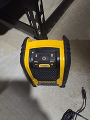 DeWalt DCR006A 20V MAX Bluetooth Speaker, AC Adapter, battery charger DCB107