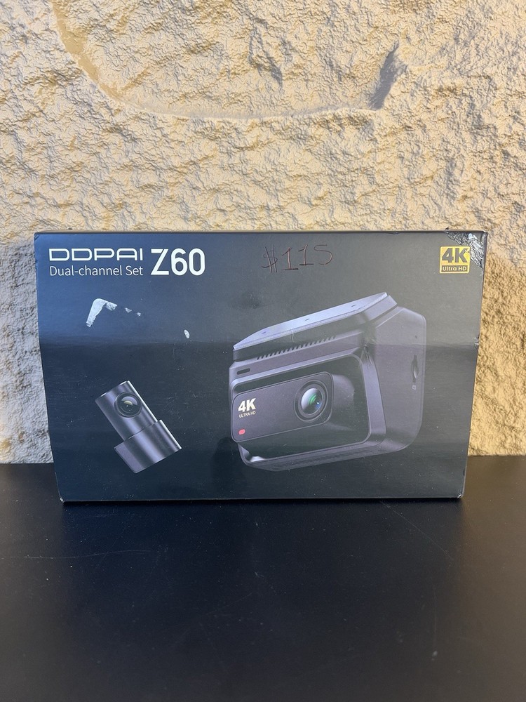 DDPAI Z60 4K+2K Dashcam Support Rear GPS 5GHz WiFi ADAS NightVIS 2.0 Dash Camera