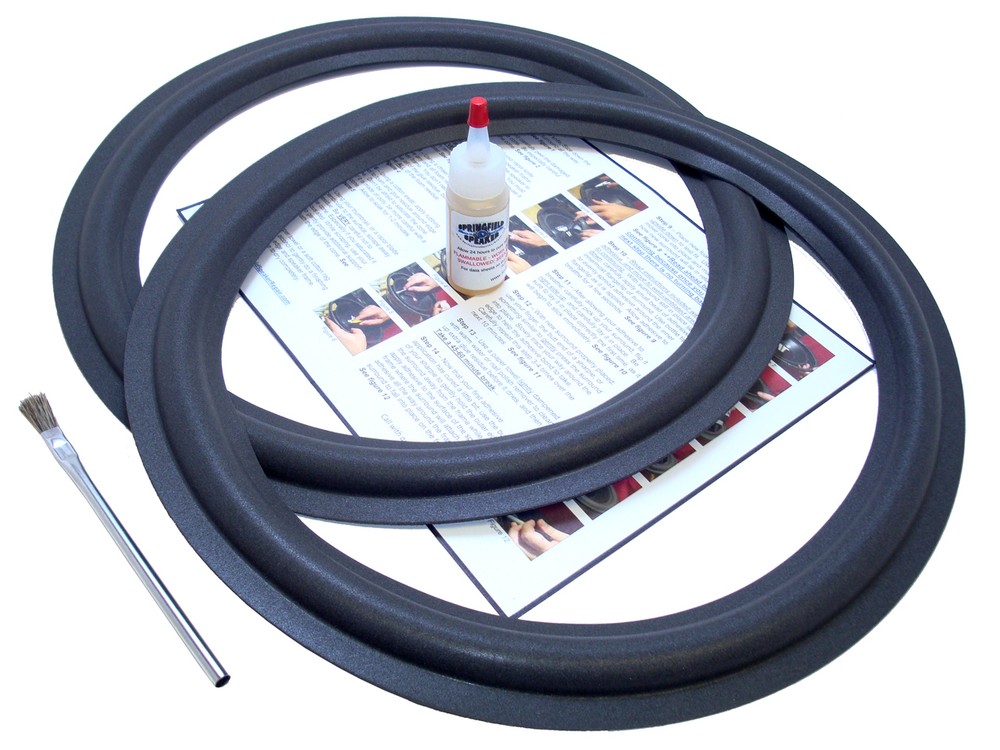 Standard 15″ (15 inch) Speaker Foam Surround Repair Kit – 2A15-26