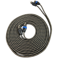 Sky High Car Audio Twisted OFC RCA Cable 2 Channel Car Audio Interconnect