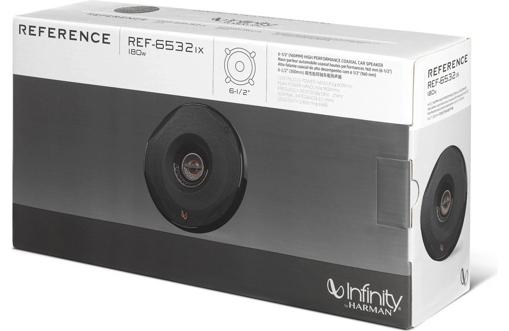 Infinity Reference 6532ix 6-1/2″ 2-Way Car Speakers – Pair